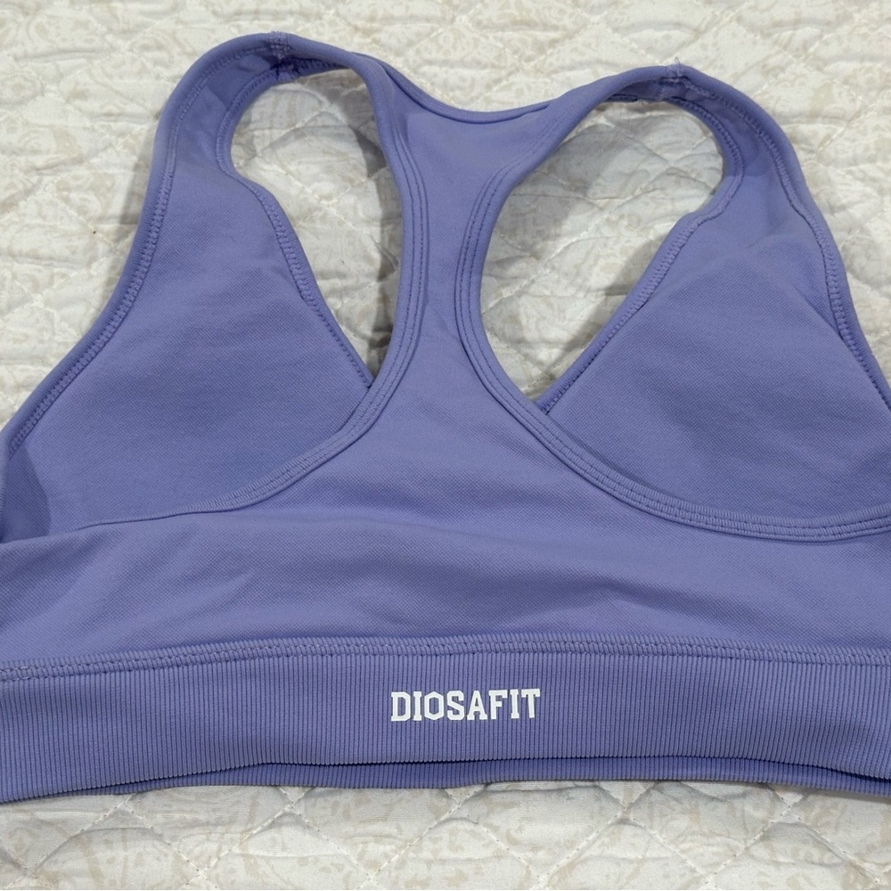 Diosafit Lavender Sports Bra for Women
